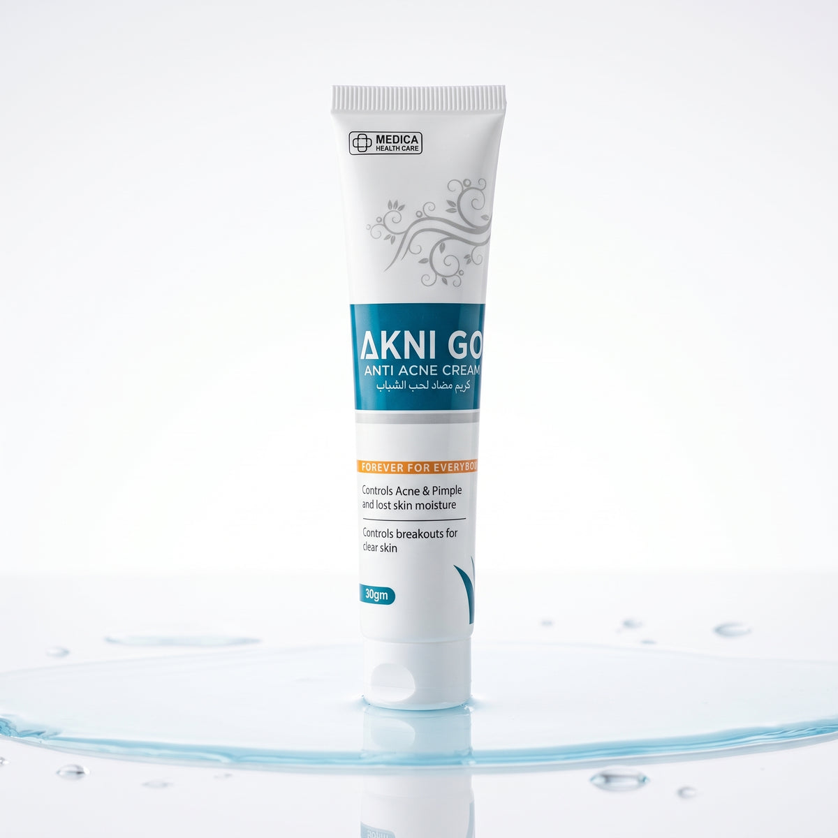 AKNI GO Anti Acne Cream 30g – Acne, Pimples & Breakouts Control Cream